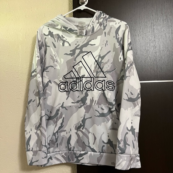 Adidas Kids Camo Hoodie - Picture 1 of 3